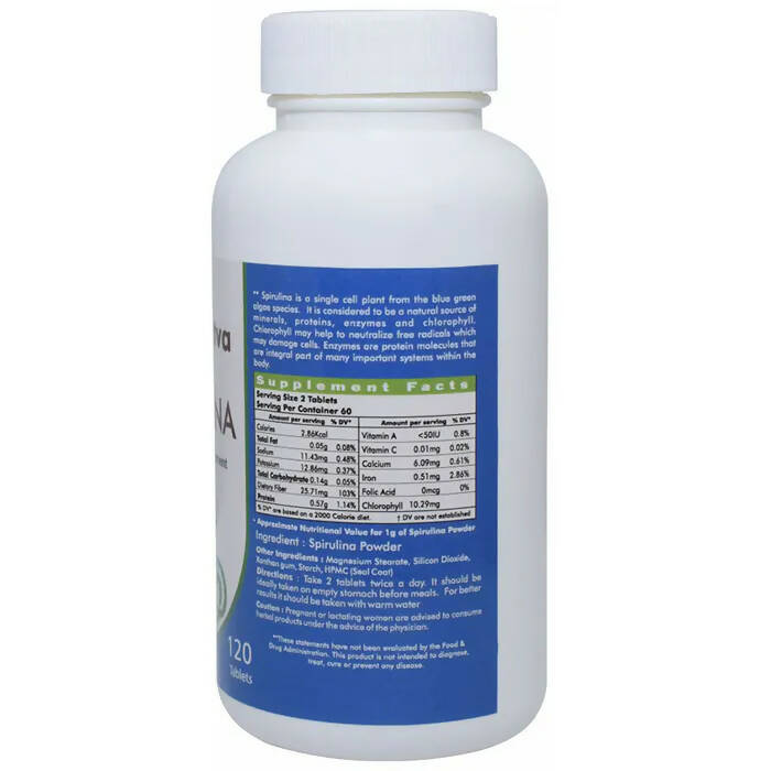 Ved Tattva Spirulina Tablets - Distacart