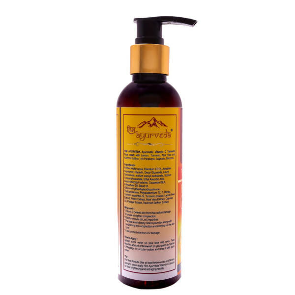 Him Ayurveda Vitamin C Face Wash - Distacart