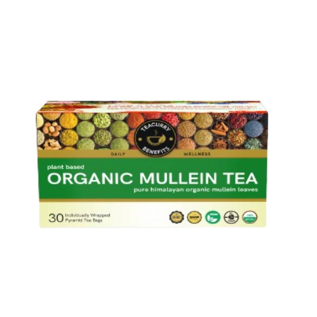 Teacurry Organic Mullein Tea Bags - Distacart