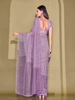 Thumbnail for Tikhi Imli Sequinned Embellished Saree - Distacart