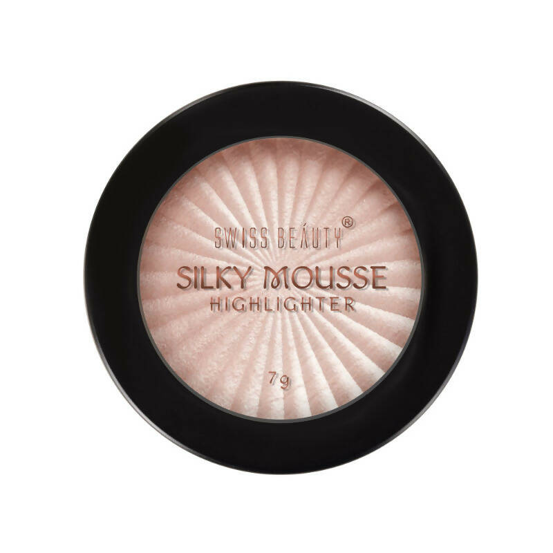 Swiss Beauty Silky Mousse Highlighter With Shimmery Finish - 01 Tiramisu - Distacart