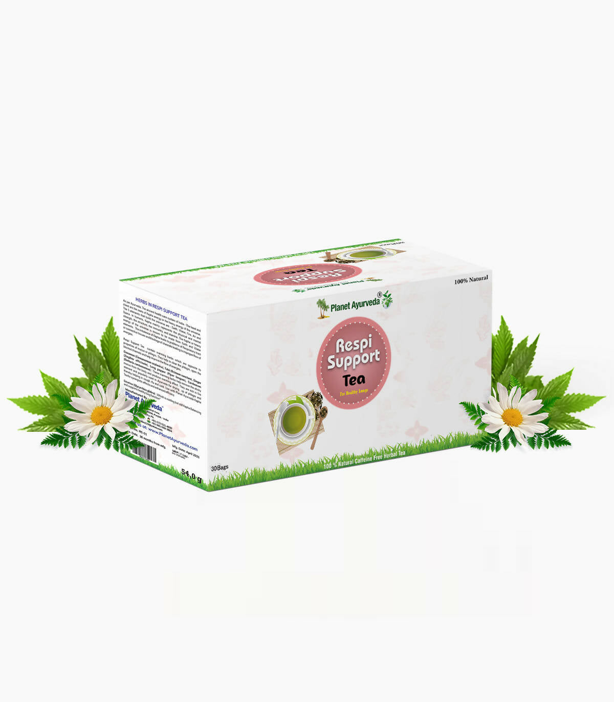 Planet Ayurveda Respi Support Tea - Distacart