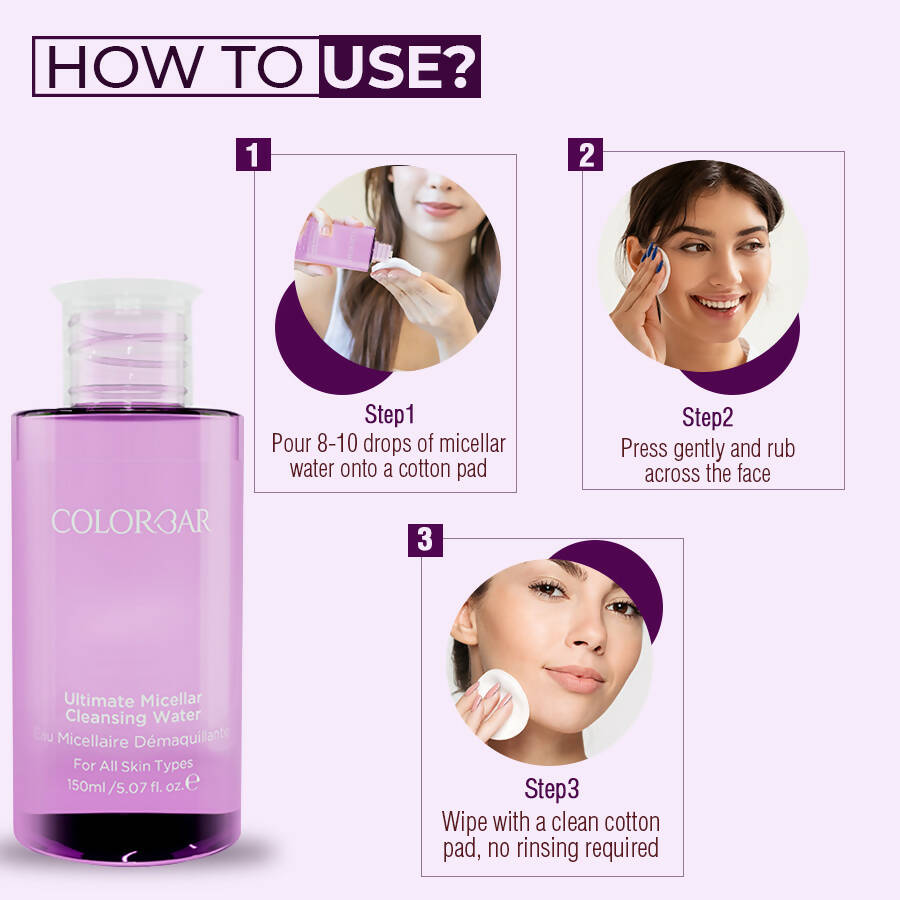 Colorbar Ultimate Micellar Water - Distacart