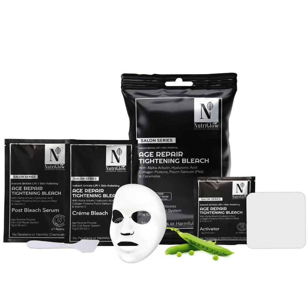 NutriGlow Advanced Organics Age Repair Tightening Bleach (6 in 1) - Distacart
