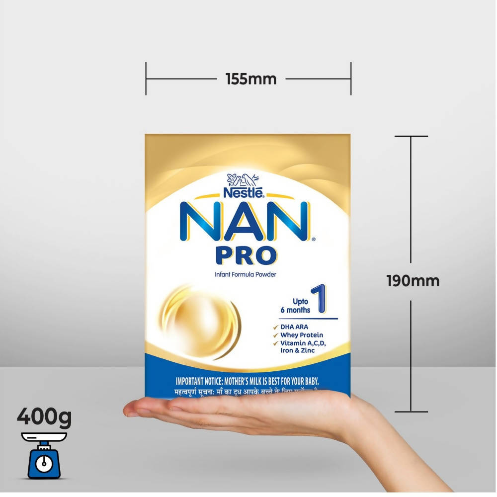 Nestle Nan Pro 1 Infant Formula Powder Upto 6 months Stage 1 - Distacart