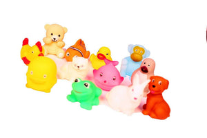 Cable World Plastic Baby Bath Chu Chu Colorful Animal Shape Toy (Multicolor, Multi Design) - Distacart