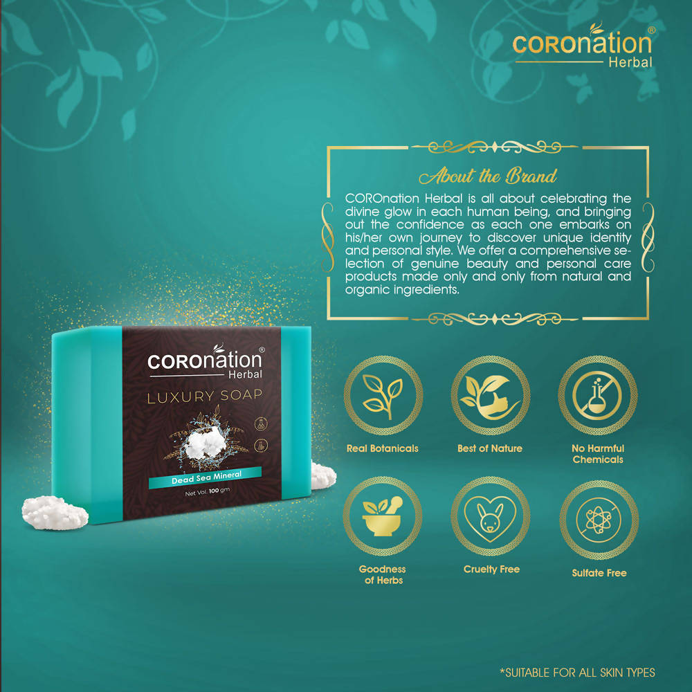Coronation Herbal Dead Sea Mineral Luxury Soap - Distacart