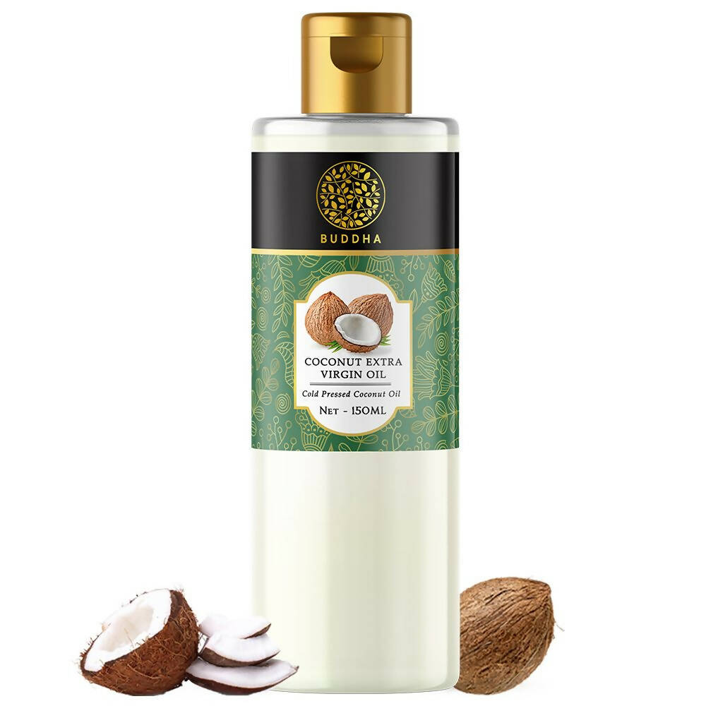Buddha Natural Cold Pressed Virgin Coconut Oil - For Skin, Hair And Baby Care Hair Oil - Distacart