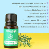 Thumbnail for Natural Vibes Rosemary Pure Essential Oil - Distacart