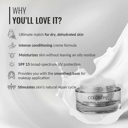 Colorbar Pro Range Visibly Better Moisturizing Creme - Distacart