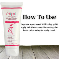 Thumbnail for Vigini Natural Actives Vaginal Intimate Whitening Lightening Moisturizer Gel - Distacart