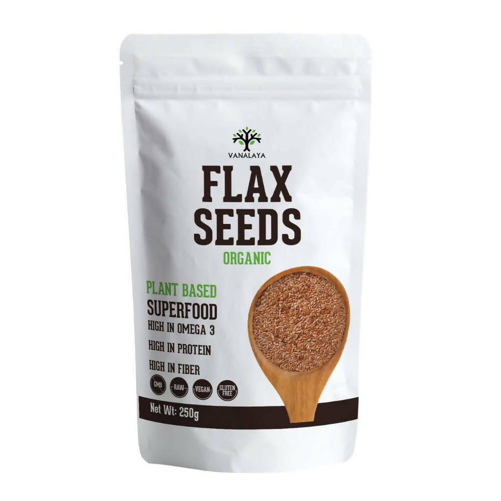 Vanalaya Flax Organic Seeds - Distacart