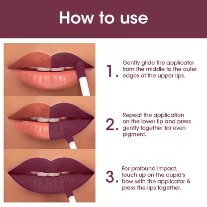 TAC - The Ayurveda Co. Liquid Matte Velvet Mauve Lipstick - Distacart