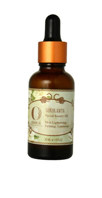 Ohria Ayurveda Shrikamya Facial Beauty Oil - Distacart