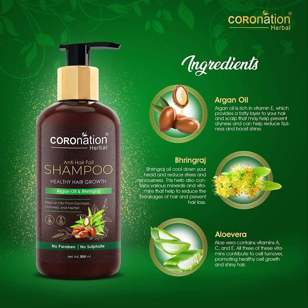Buy Coronation Herbal Anti Hair Fall Shampoo Online at Best Price.