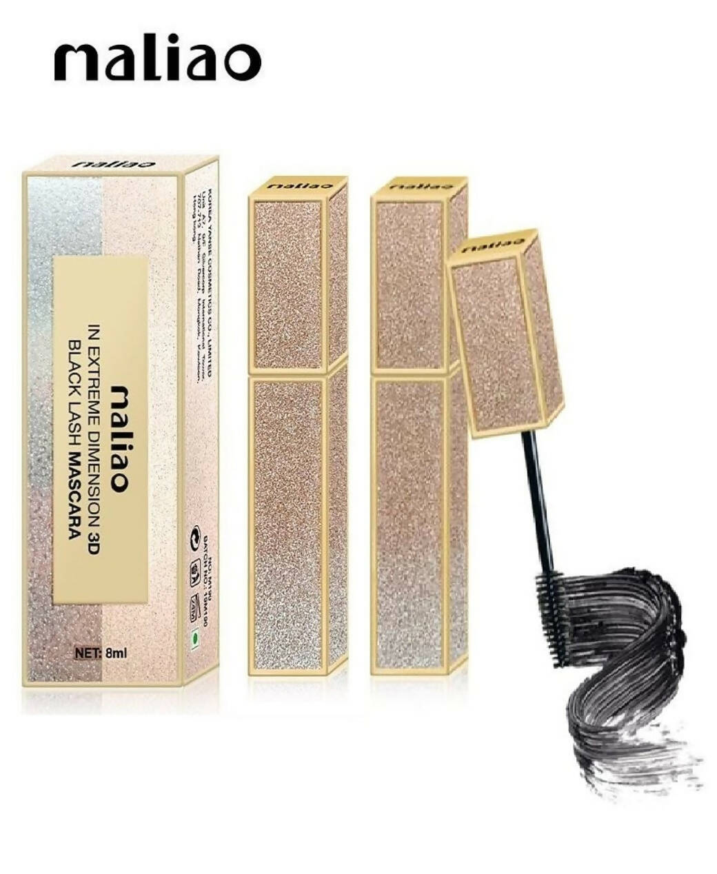 Maliao Professional In Extreme Dimension 3D Black Lash Mascara - Distacart