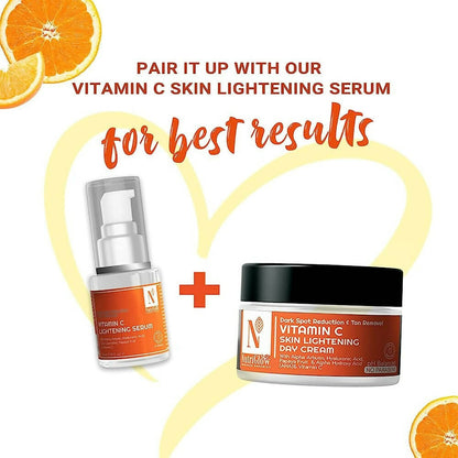 NutriGlow Advanced Organics Vitamin C Skin lightening Day Cream - Distacart