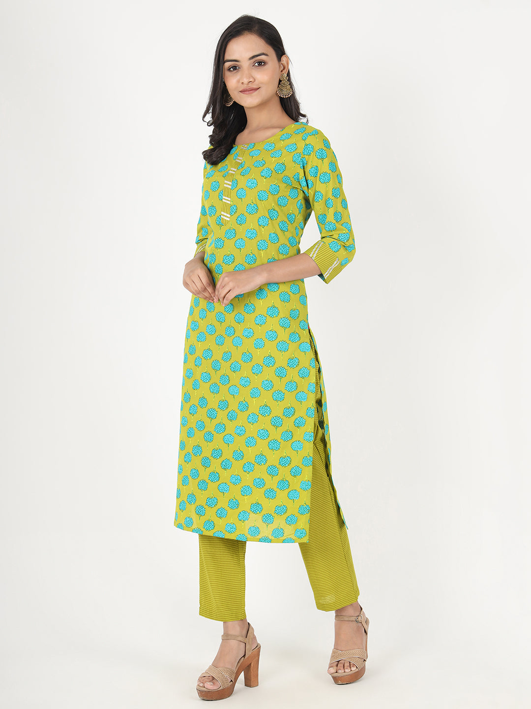 Rayon designer Kurti Pants dress for an ethnic look in summers - Shop online  women fashion, indo-western, ethnic wear, sari, suits, kurtis, watches,  gifts.