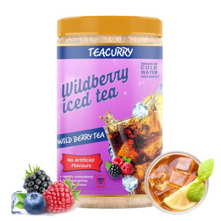 Teacurry Wildberry Instant Iced Tea Powder - Distacart