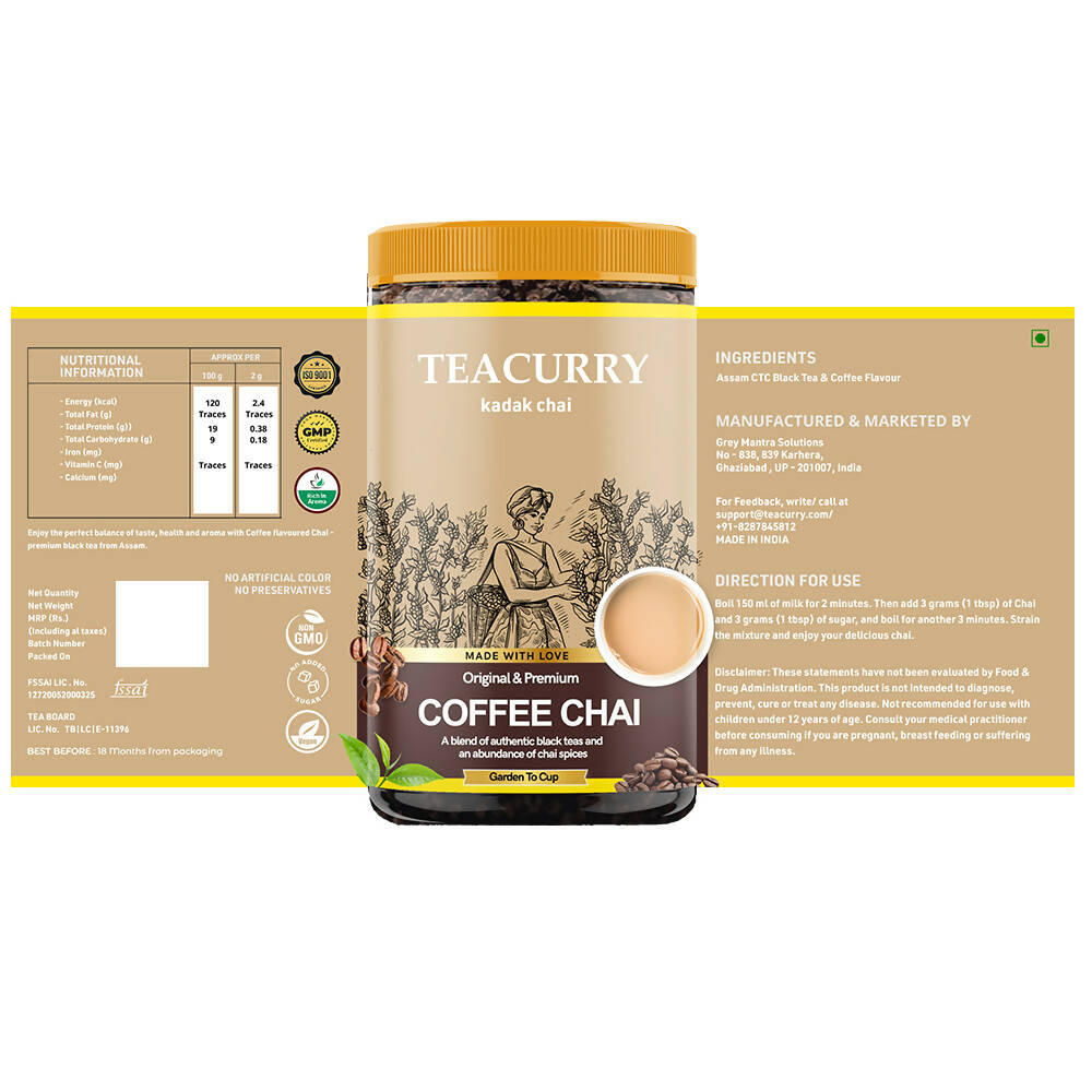 Teacurry Coffee Tea Powder - Distacart