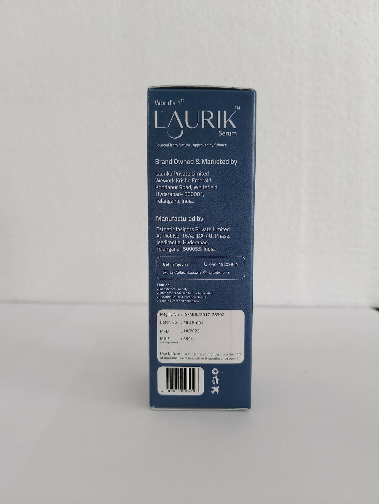 Laurik Anti Pigmentation & Lightening Serum For Men & Women with Alpha Arbutin, Retinol, Niacinamide & Vit-C for Dark Patches & Spots - Distacart