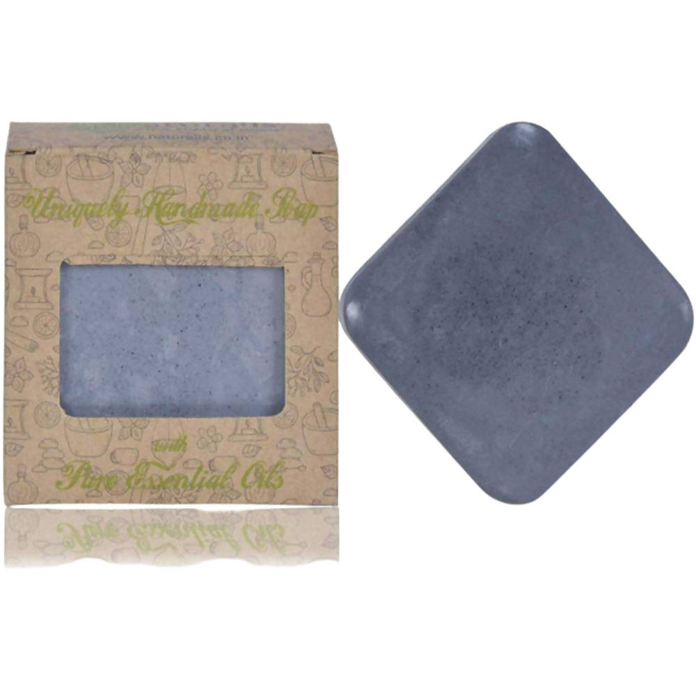 Naturalis Essence Of Nature Handmade Activated Charcoal Soap With Natural Tea Tree & Frankincense Essential Oil Soap - Distacart