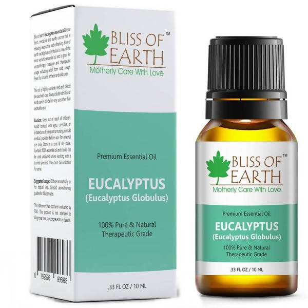 Bliss of Earth Premium Essential Oil Eucalyptus - Distacart