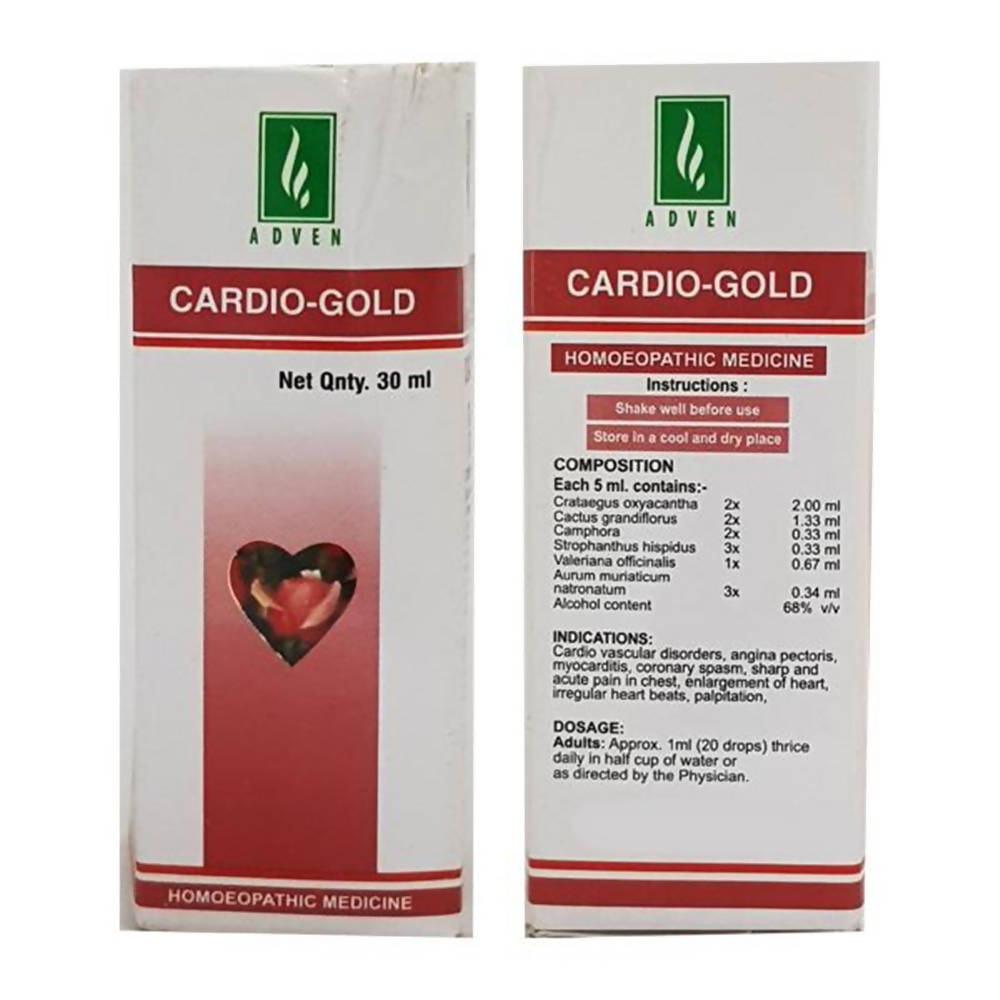 Adven Homeopathy Cardio-Gold Drops