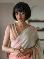 Thumbnail for Suta Green Floral Pure Cotton Saree - Distacart