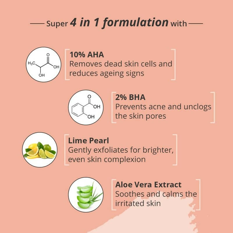 Nirvasa AHA + BHA Exfoliating Serum - Distacart