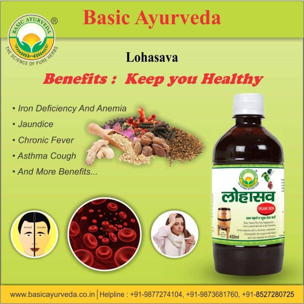 Basic Ayurveda Lohasava Benefits