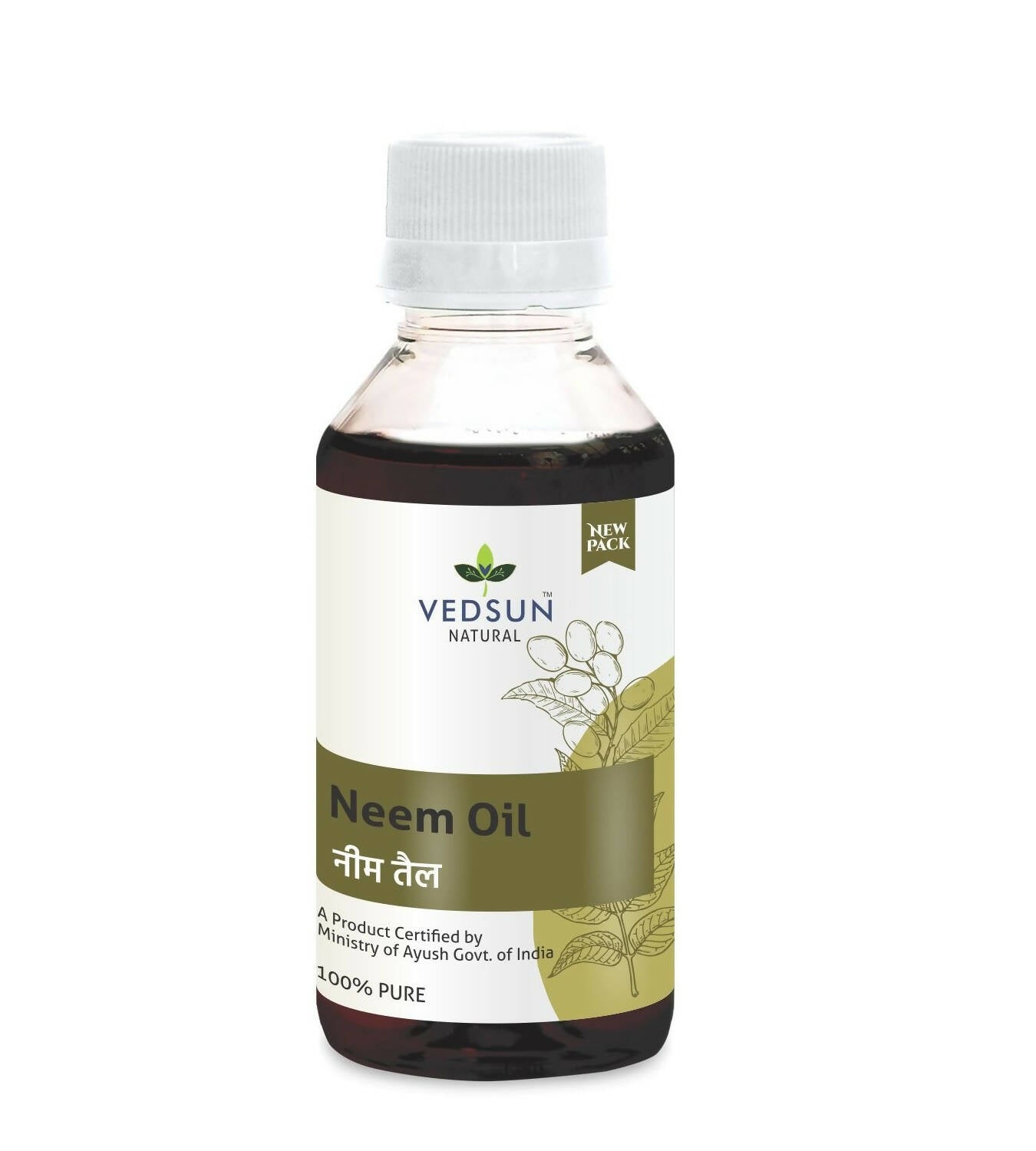 Vedsun Naturals Natural Neem Oil Pure and Organic Massage Oil for Skin & Hair - Distacart
