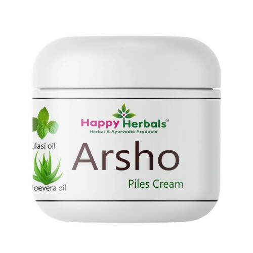 Happy Herbals Arsho Piles Cream - Distacart