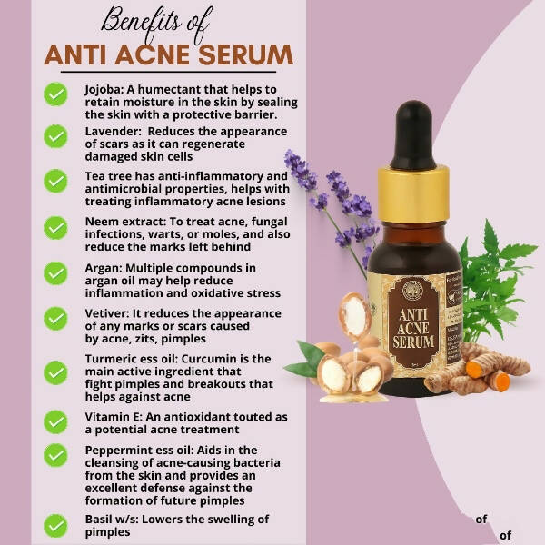 Organicos Anti Acne Serum - Distacart