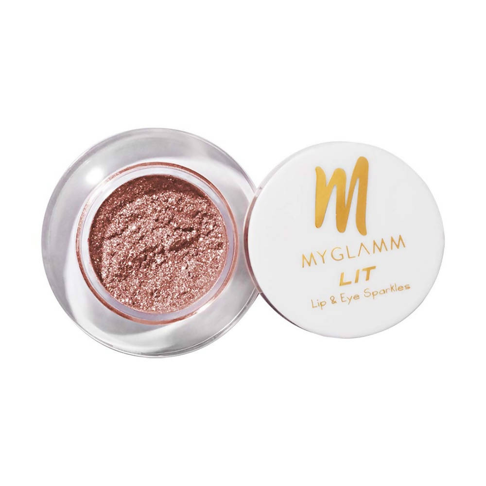 Myglamm LIT Lip & Eye Sparkle (Regina) - Distacart
