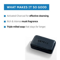 Thumbnail for Ustraa Activated Charcoal Soap For Men