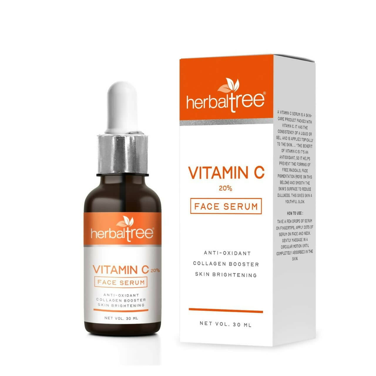 Herbal Tree 20% Vitamin C Face Serum - Distacart