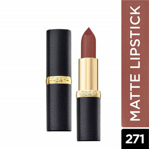 L'Oreal Paris Color Riche Moist Matte Lipstick - 271 Divine Mocha - Distacart