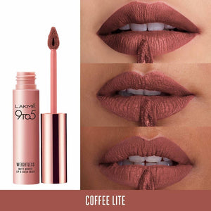 Lakme 9 To 5 Weightless Mousse Lip & Cheek Color - Coffee Lite - Distacart