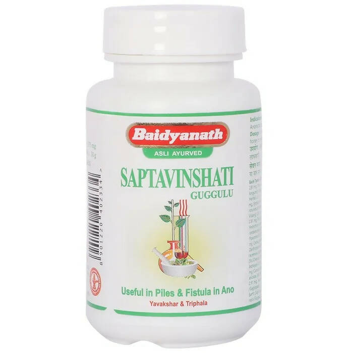 Baidyanath Jhansi Saptavinshati Guggulu - Distacart