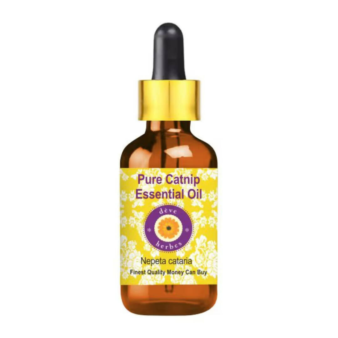 Deve Herbes Pure Catnip Essential Oil - Distacart