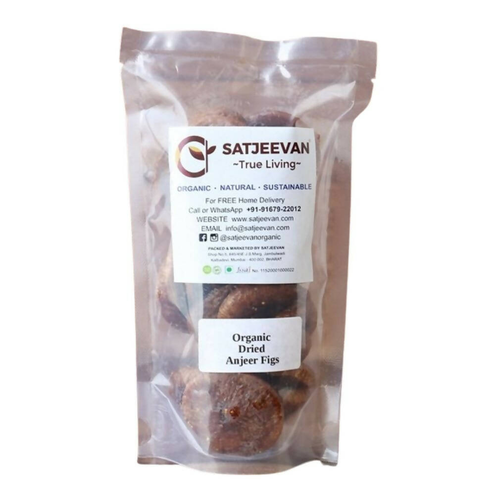 Satjeevan Organic Dried Anjeer Figs - Distacart