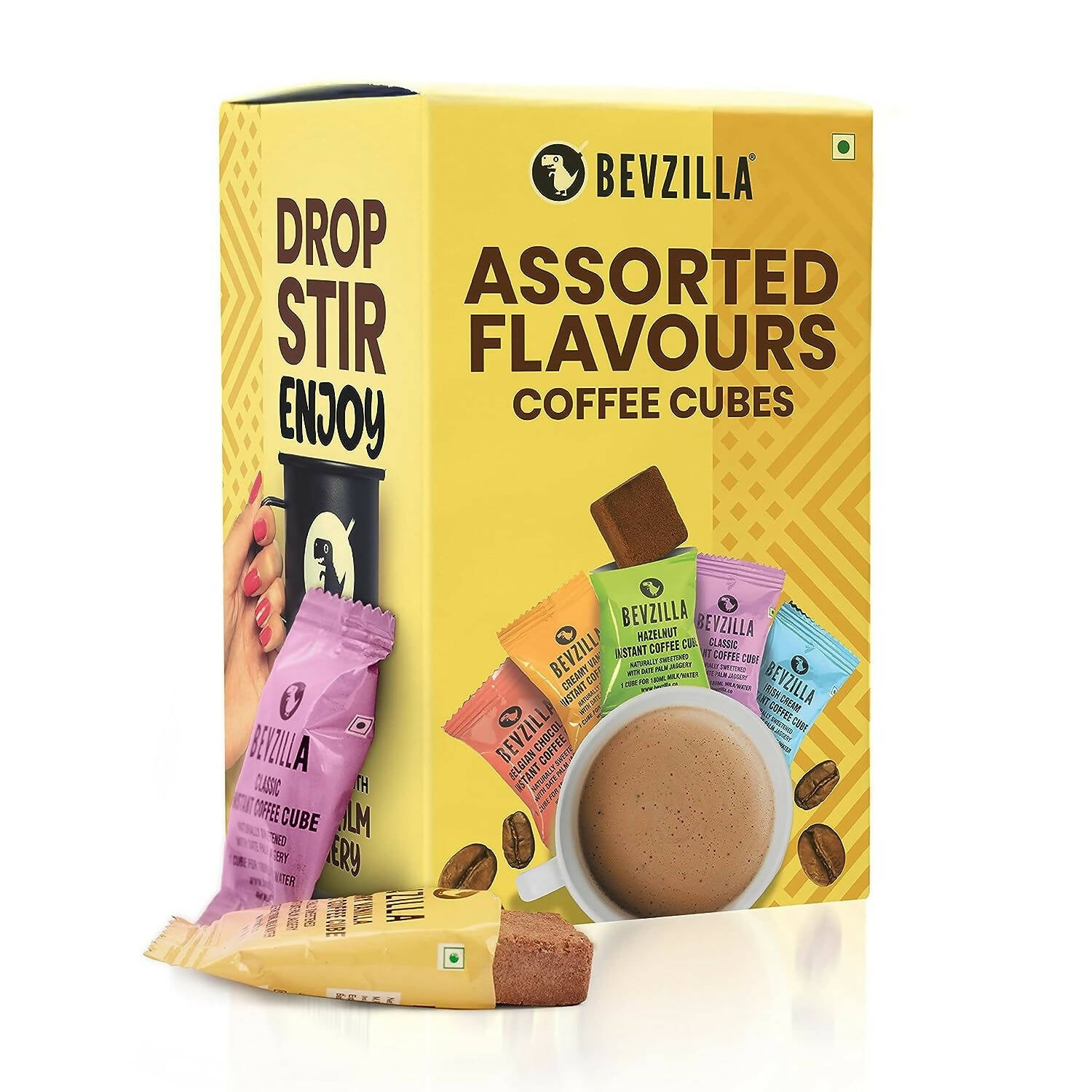 Bevzilla Assorted Flavours Coffee Cubes - Distacart