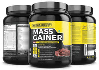 Thumbnail for Nutracology Mass Gainer Gain Weight High Protein Weight Gainer With Enzyme Blend - Distacart