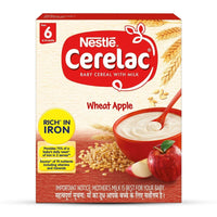 Thumbnail for Nestle Cerelac Baby Cereal With Milk - Wheat Apple