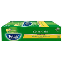 Thumbnail for Tetley Green Tea Ginger, Mint and Lemon Tea Bags