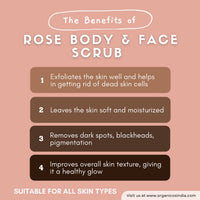 Thumbnail for Organicos Rose Face & Body Scrub - Distacart