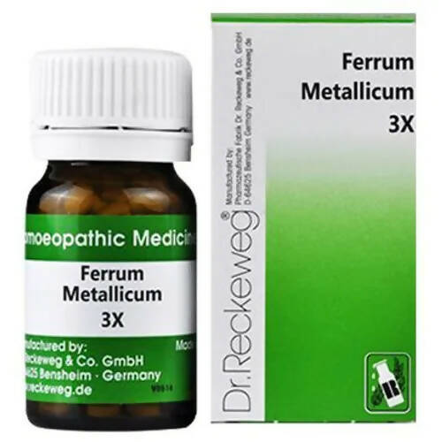 Dr. Reckeweg Ferrum Metallicum Trituration Tablets 3X - Distacart