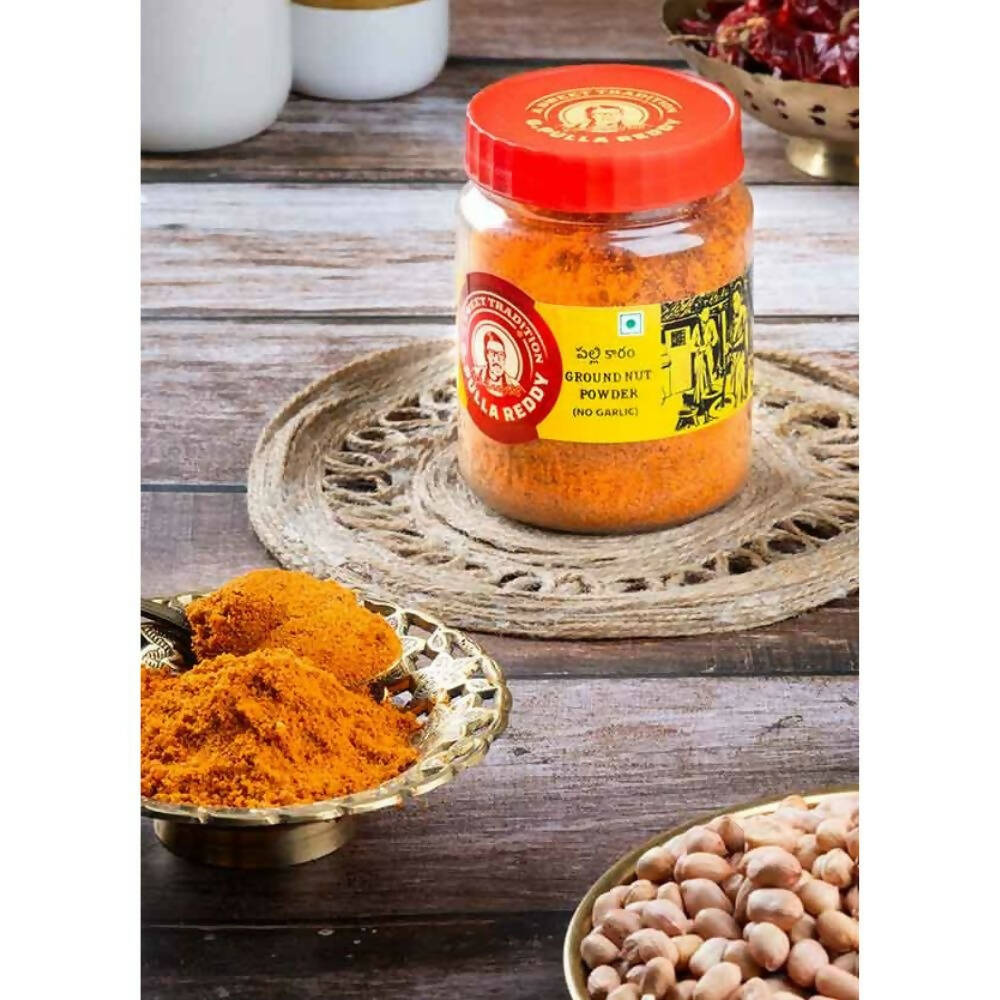Pulla Reddy Palli Karam Powder (Ground Nut Powder) (No Garlic) - Distacart