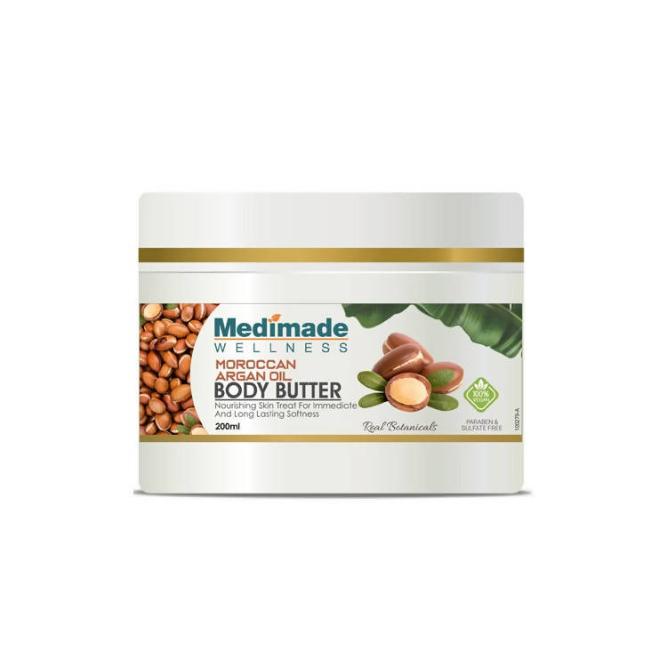 Medimade Wellness Moroccan Argan Oil Body Butter - Distacart
